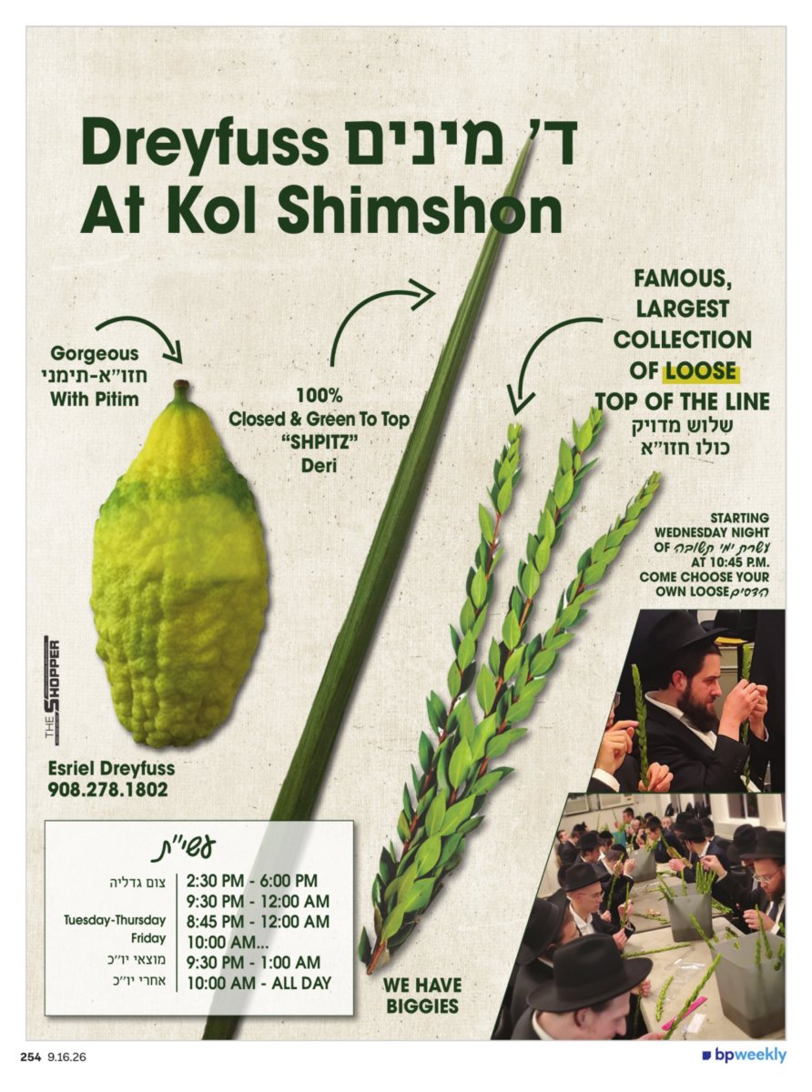 Dreyfuss at Kol Shimshon