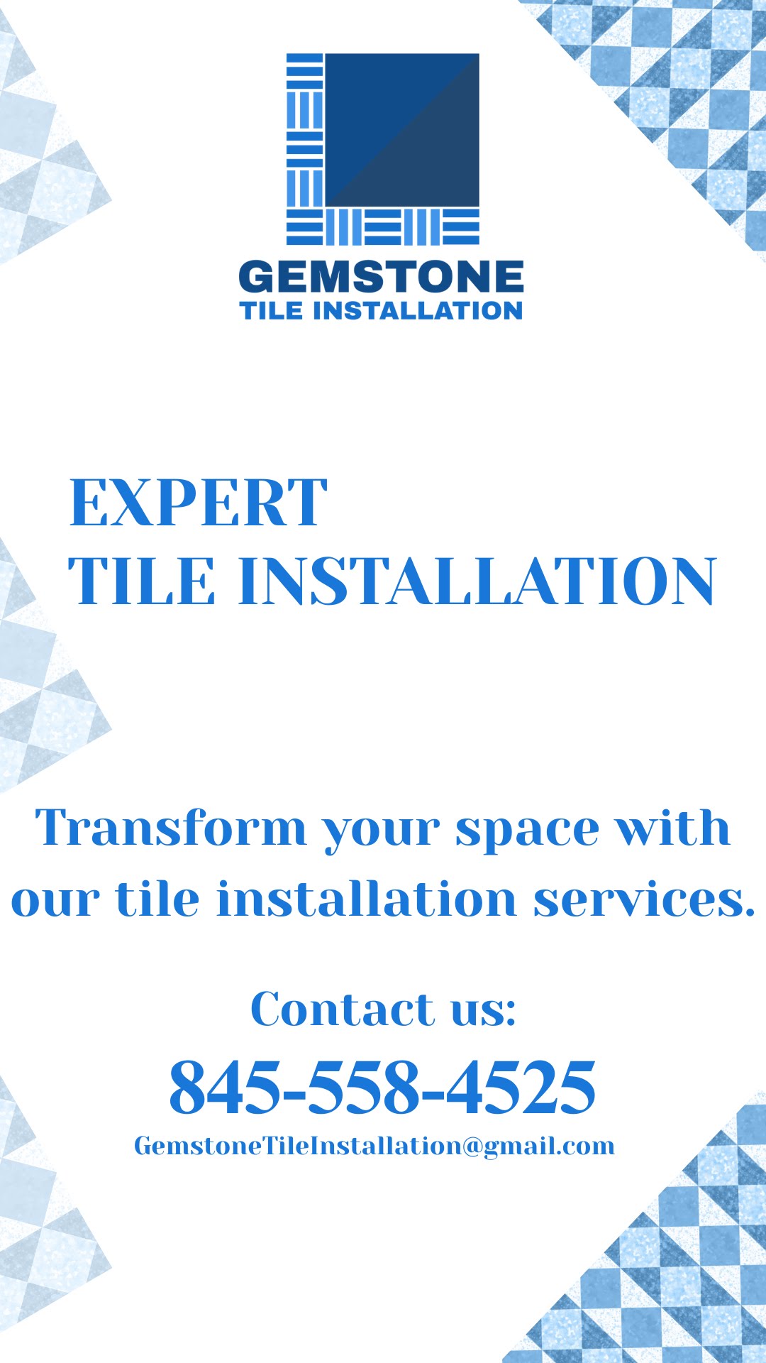Gemstone Tile Installation