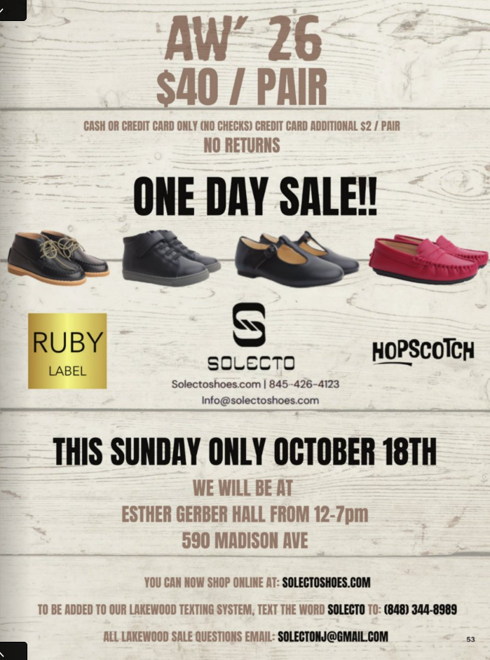 AW' 26 ONE DAY SALE! UP TO 75% OFF