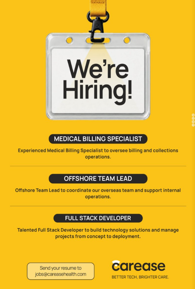Carease Open Positions