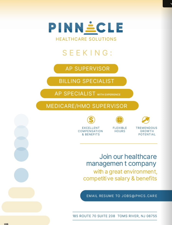 Pinnacle Healthcare Solutions Open Positions