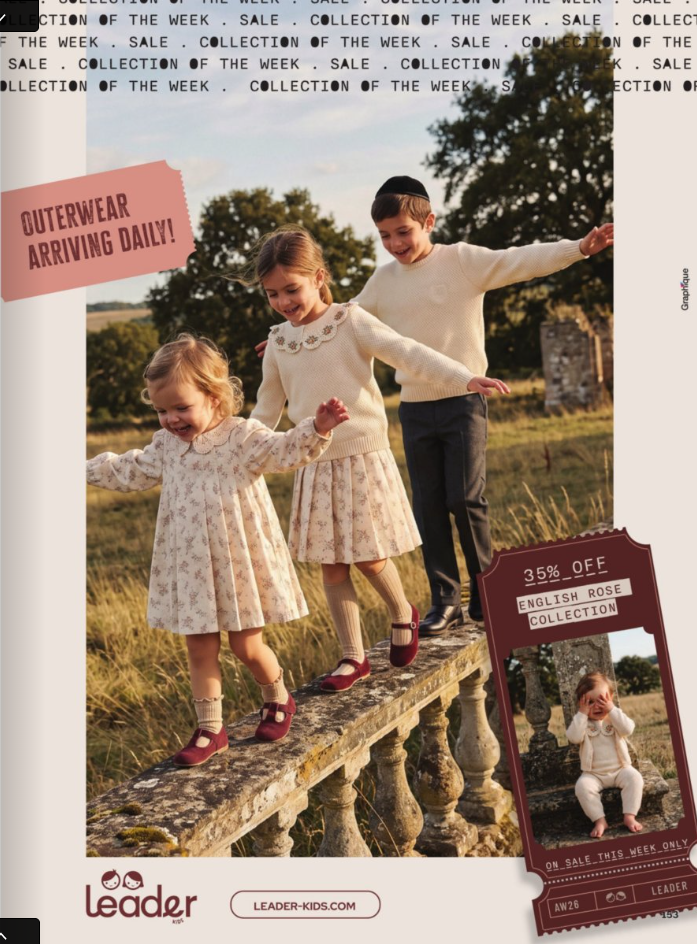 35% OFF THE AUTUMN MEADOW COLLECTION
